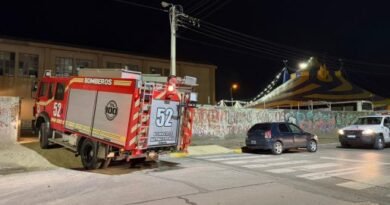 Intentó incendiar la carpa de un circo tras ser despedido y terminó detenido en Comodoro
