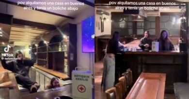 Hallazgo nostálgico: Alquilan un Airbnb en Buenos Aires y descubren un emblemático bar oculto en el sótano