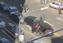 Caos en Belgrano: un conductor sufrió convulsiones y provocó un choque en cadena con ocho heridos