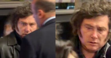 Enfurecido y fuera de si : Milei aterriza en Cali tras duros golpes legislativos